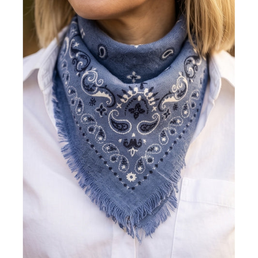 Endless El Paso Bandana Bandanas Jeans Blå