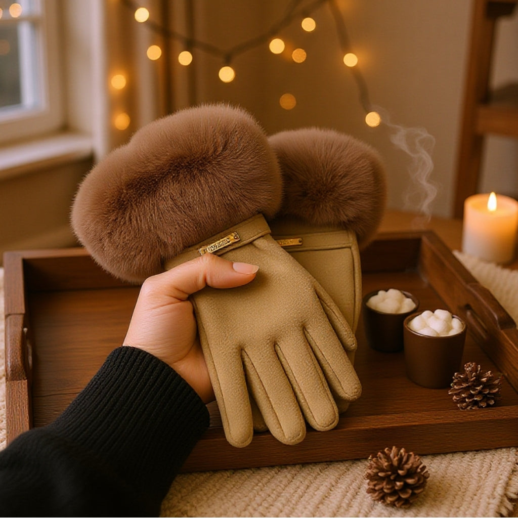 Endless Hansker  Taupe