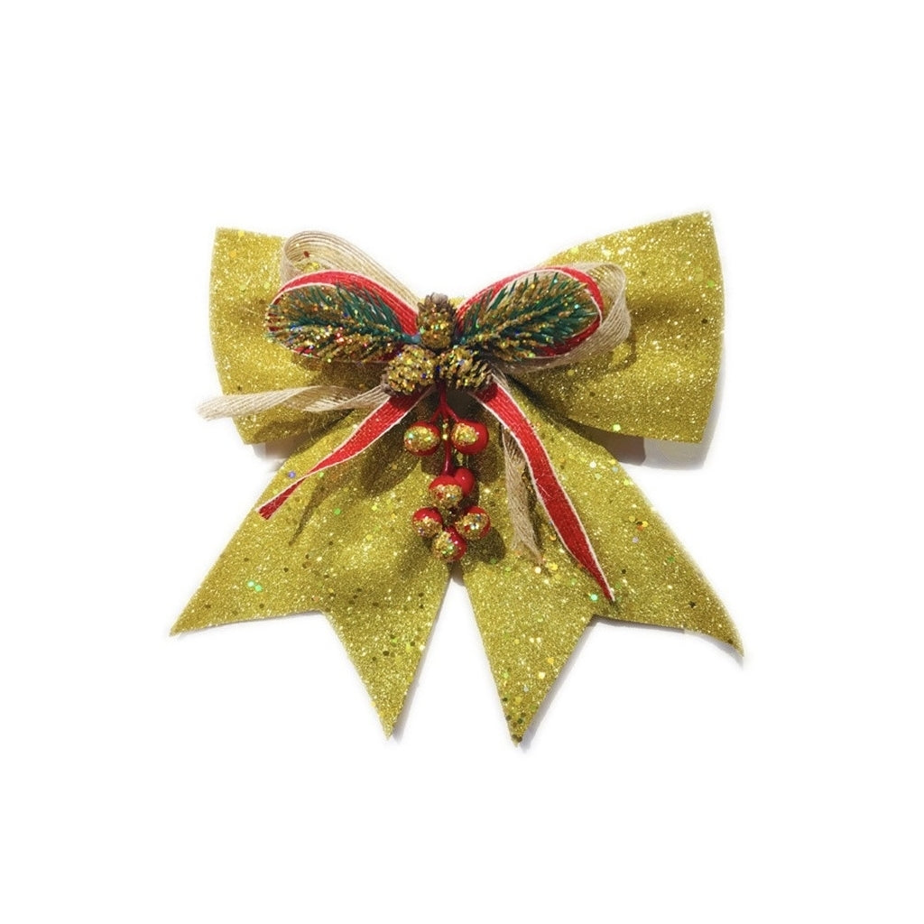 Endless Jule Sløyfe  Gull