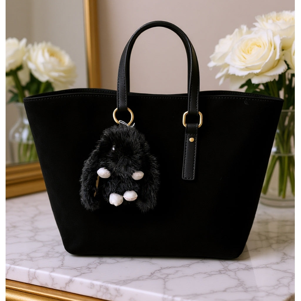 Endless Kanin Veskepynt Sort