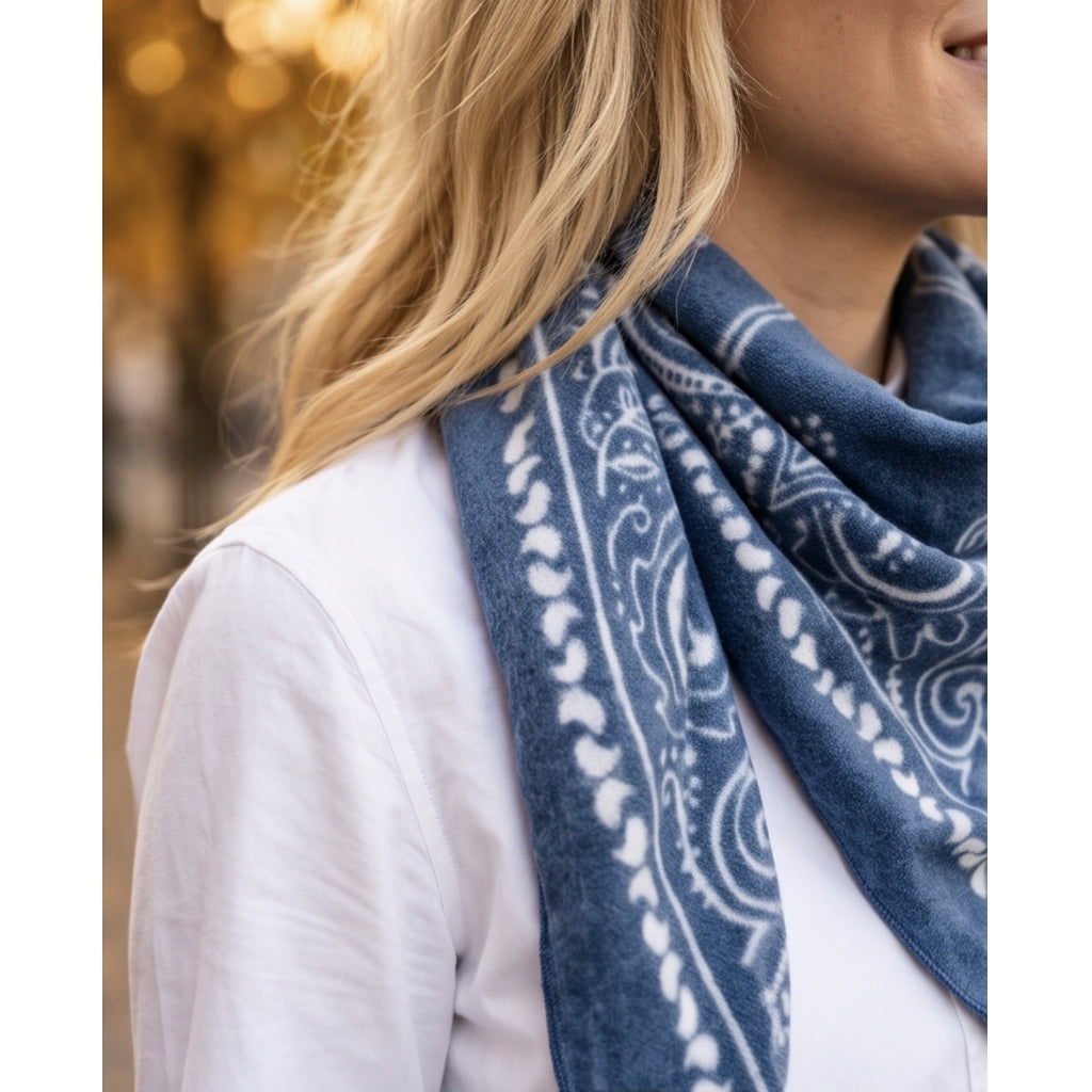 Endless Manipur scarf Skjerf Blå