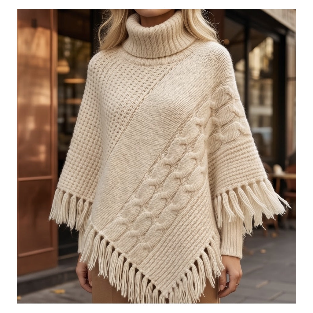 Endless Montana Poncho Poncho Offwhite