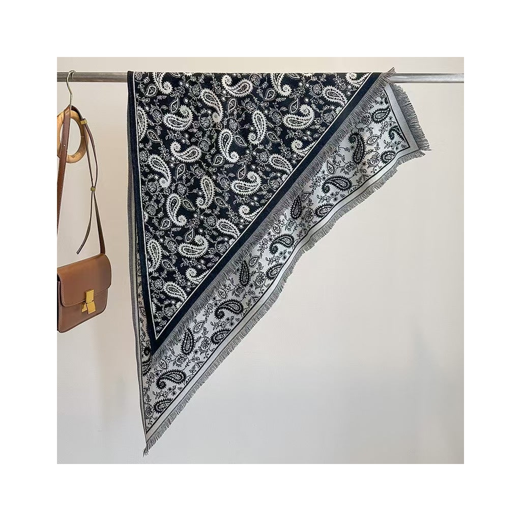 Endless Nepal Rag Skjerf Sort