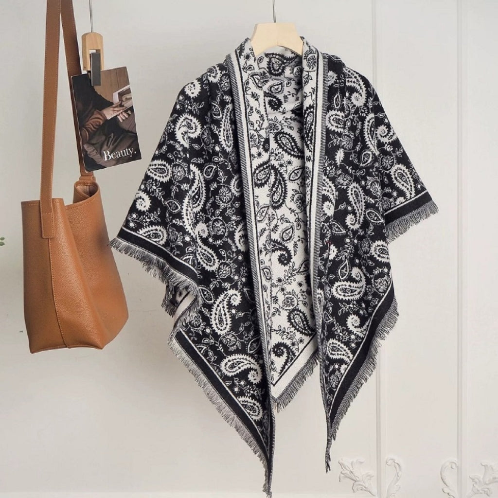 Endless Nepal Rag Skjerf Sort