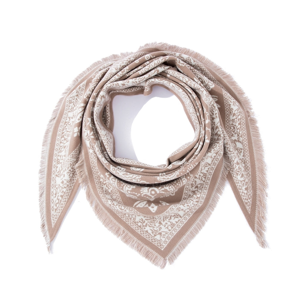 Endless Nepal Rag Skjerf Beige