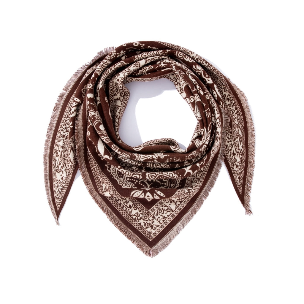 Endless Nepal Rag Skjerf Brun