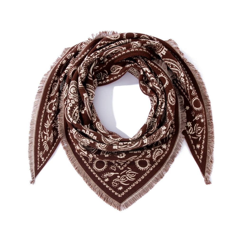 Endless Nepal Rag Skjerf Brun