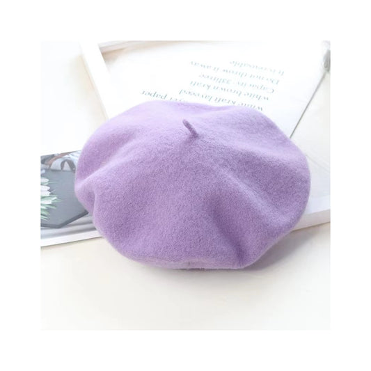 Endless Paris beret hodeplagg Lavendel