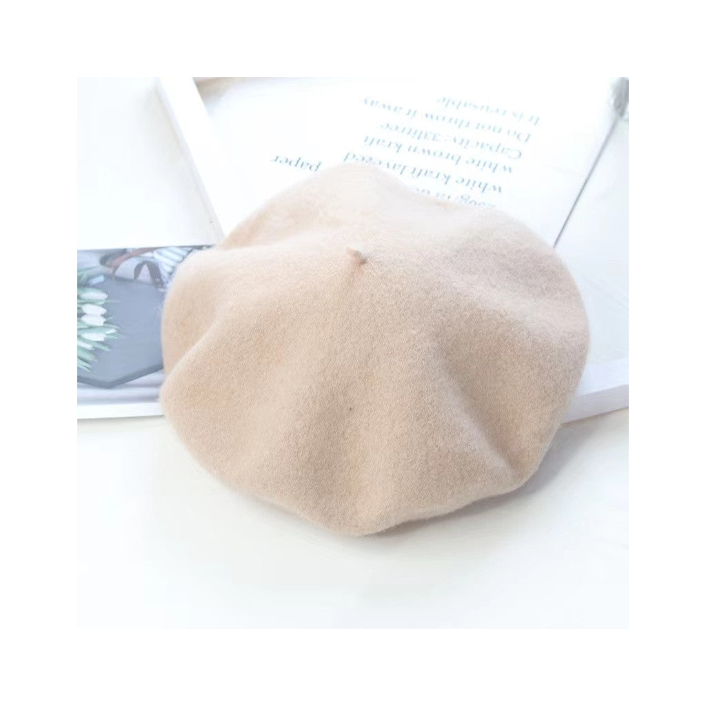 Endless Paris beret hodeplagg Sand