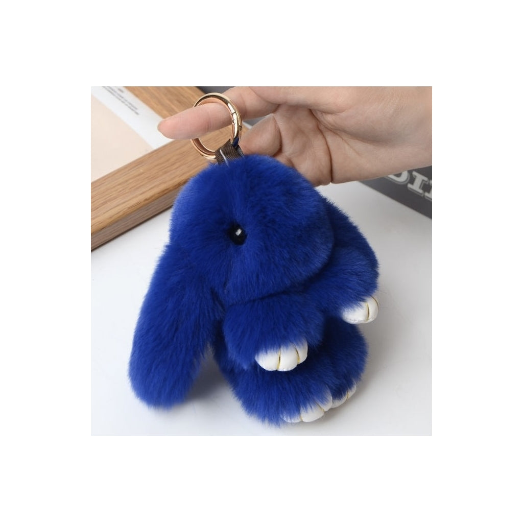 Endless Rabitt Veskepynt Blå