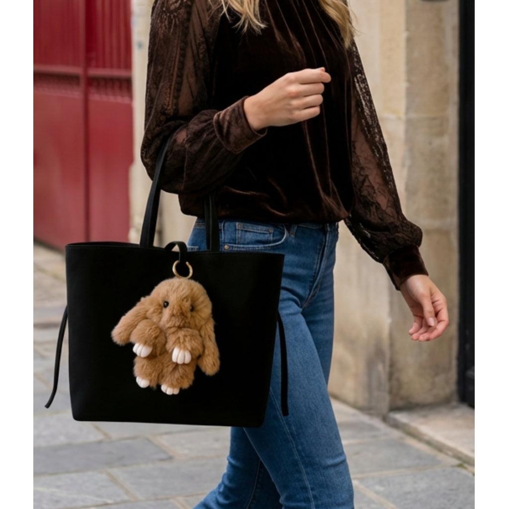 Endless Rabitt Veskepynt Brun