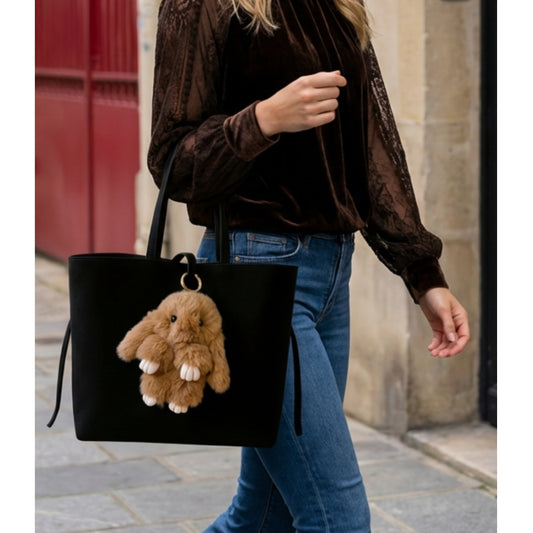 Endless Rabitt Veskepynt Brun