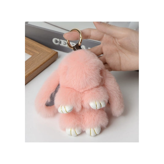 Endless Rabitt Veskepynt Dus fersken