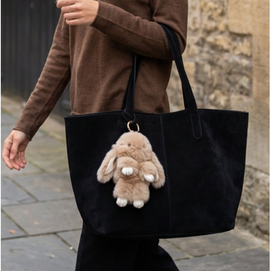 Endless Rabitt Veskepynt Taupe