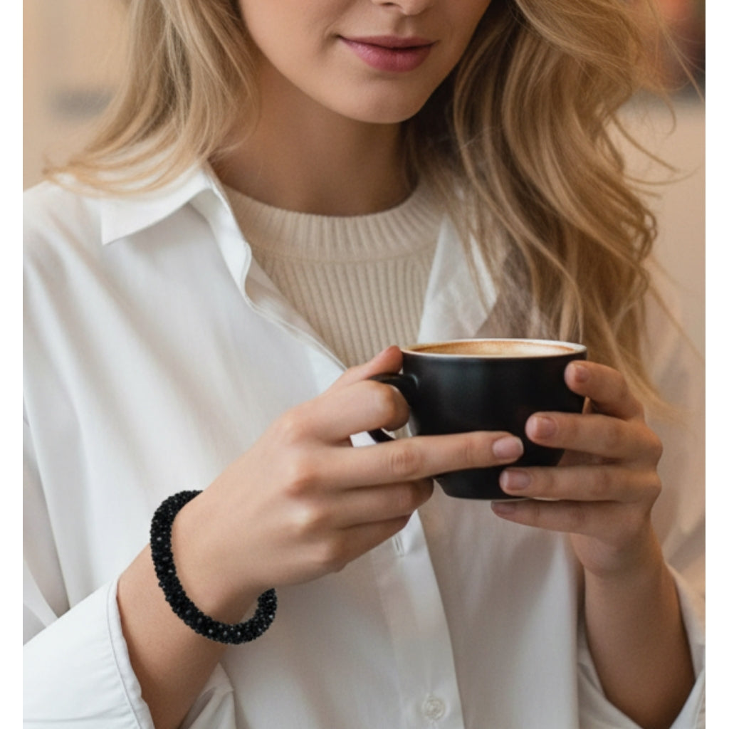 Endless Shine Armbånd Sort