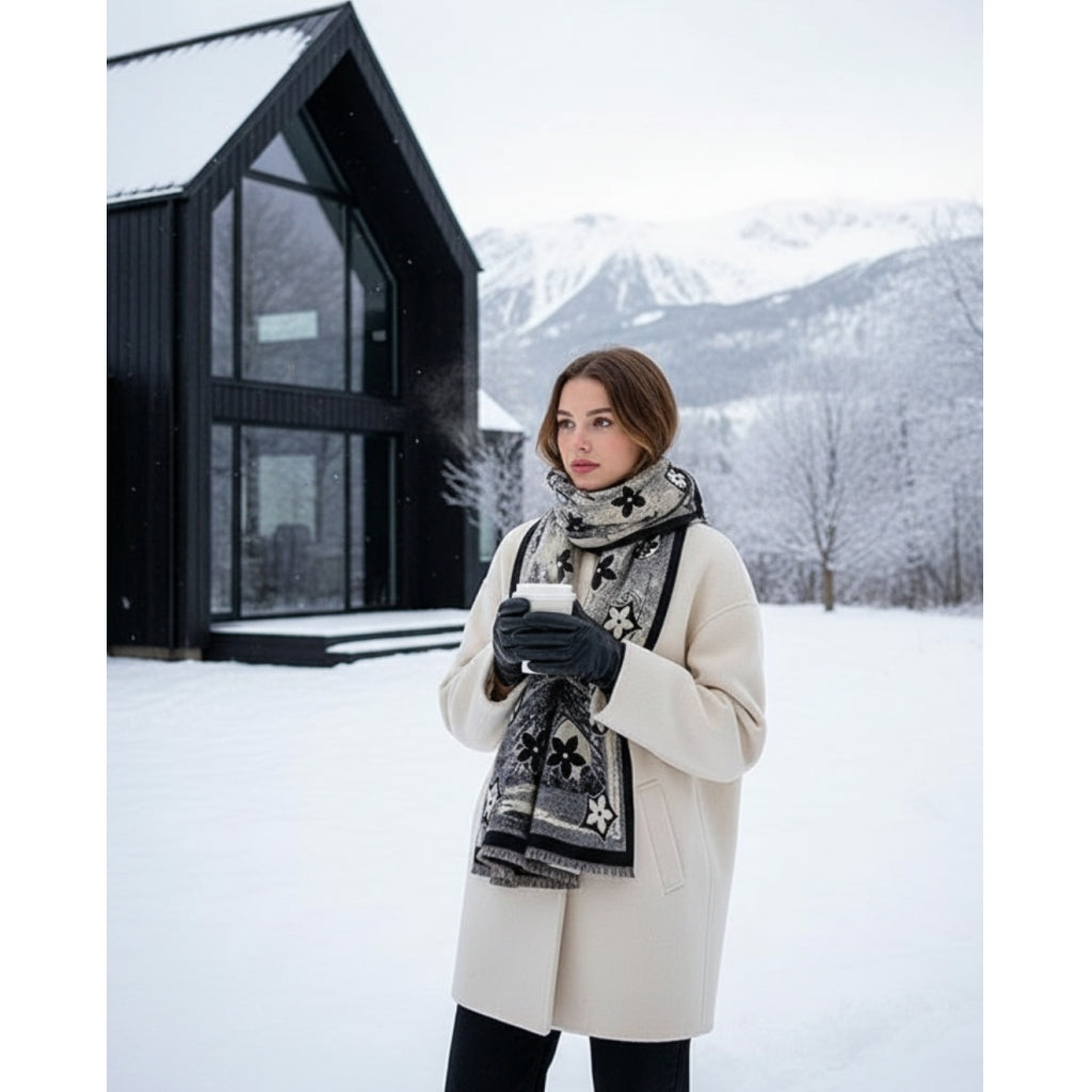 Endless Skjerf Skjerf Sort