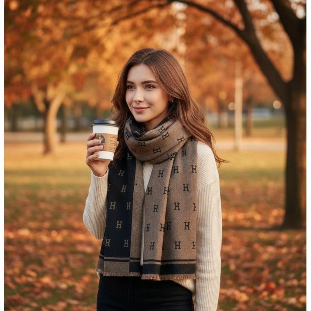 Endless Skjerf Skjerf Sort