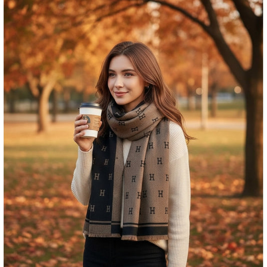 Endless Skjerf Skjerf Sort