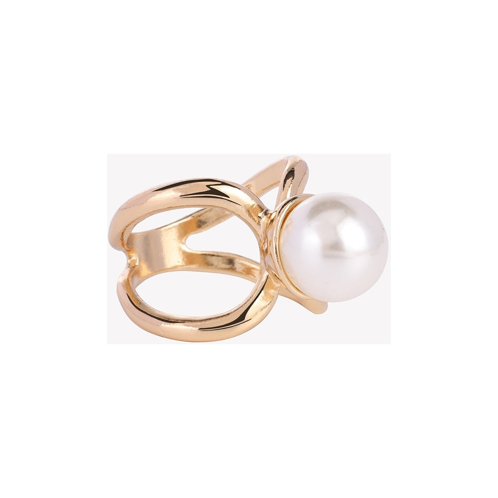 Endless Skjerf klemme Bandanas Ring Gull Perle