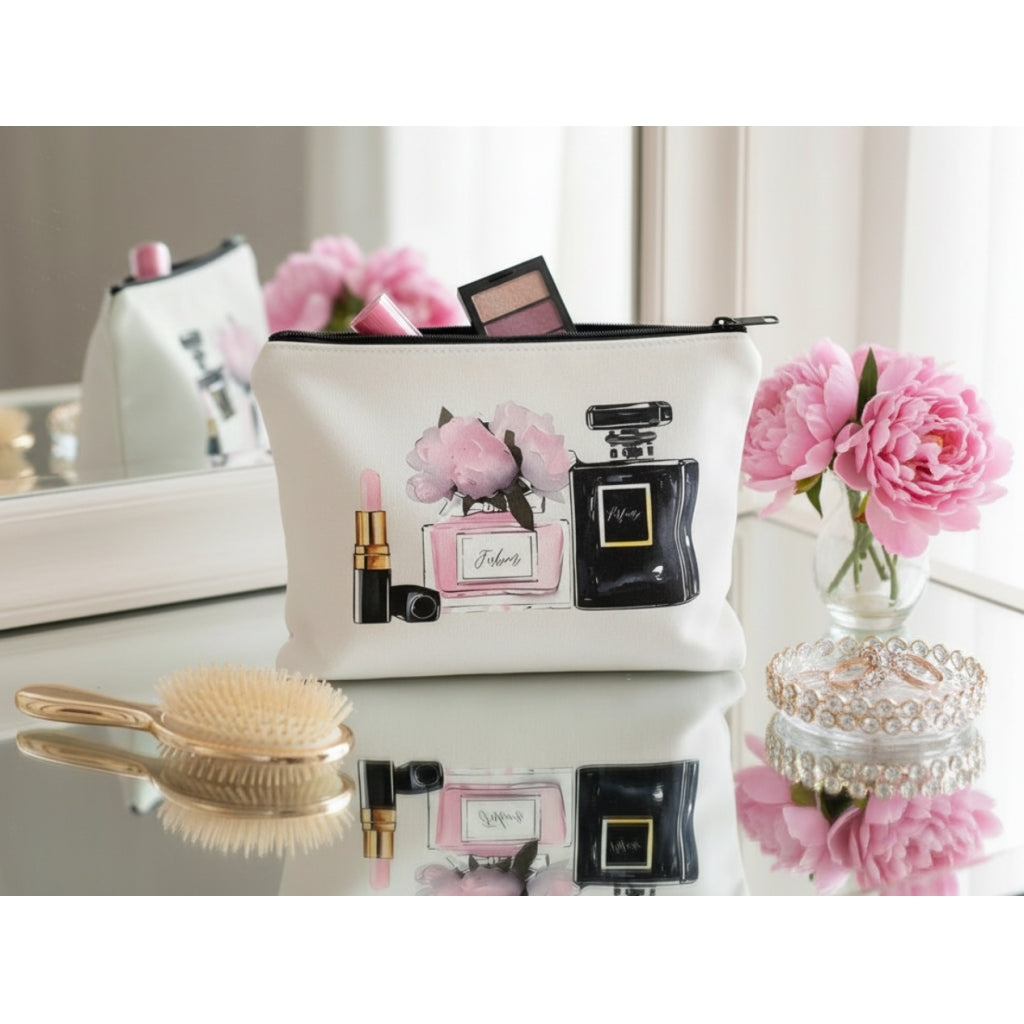 Endless Sminkemappe Sminke og toalettmappe Offwhite