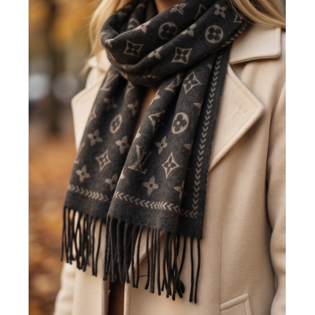 Endless Stockholm Scarf Skjerf Sort