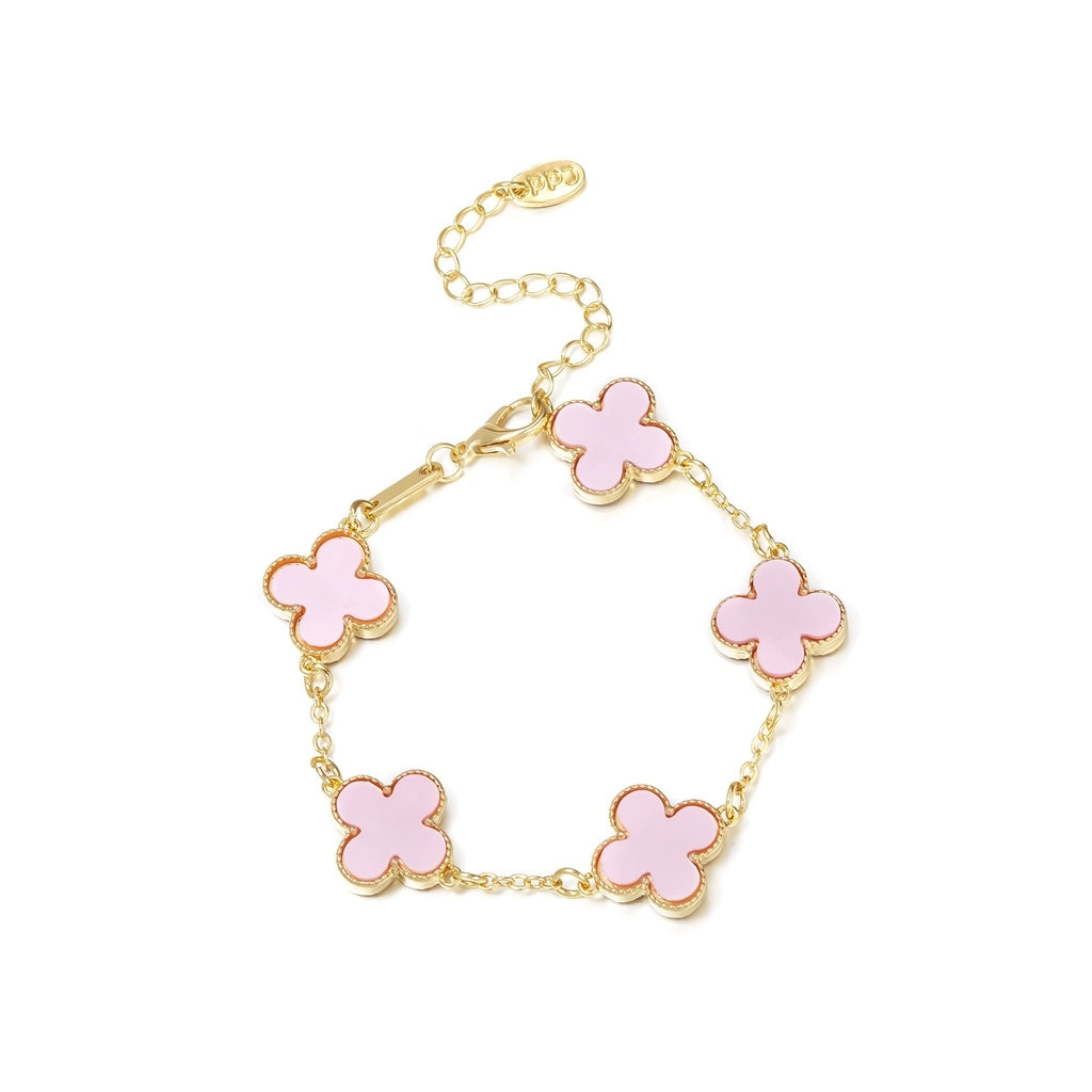 Endless Summer Clover Armbånd Lys rosa