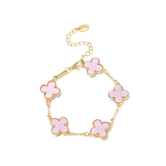 Endless Summer Clover Armbånd Lys rosa