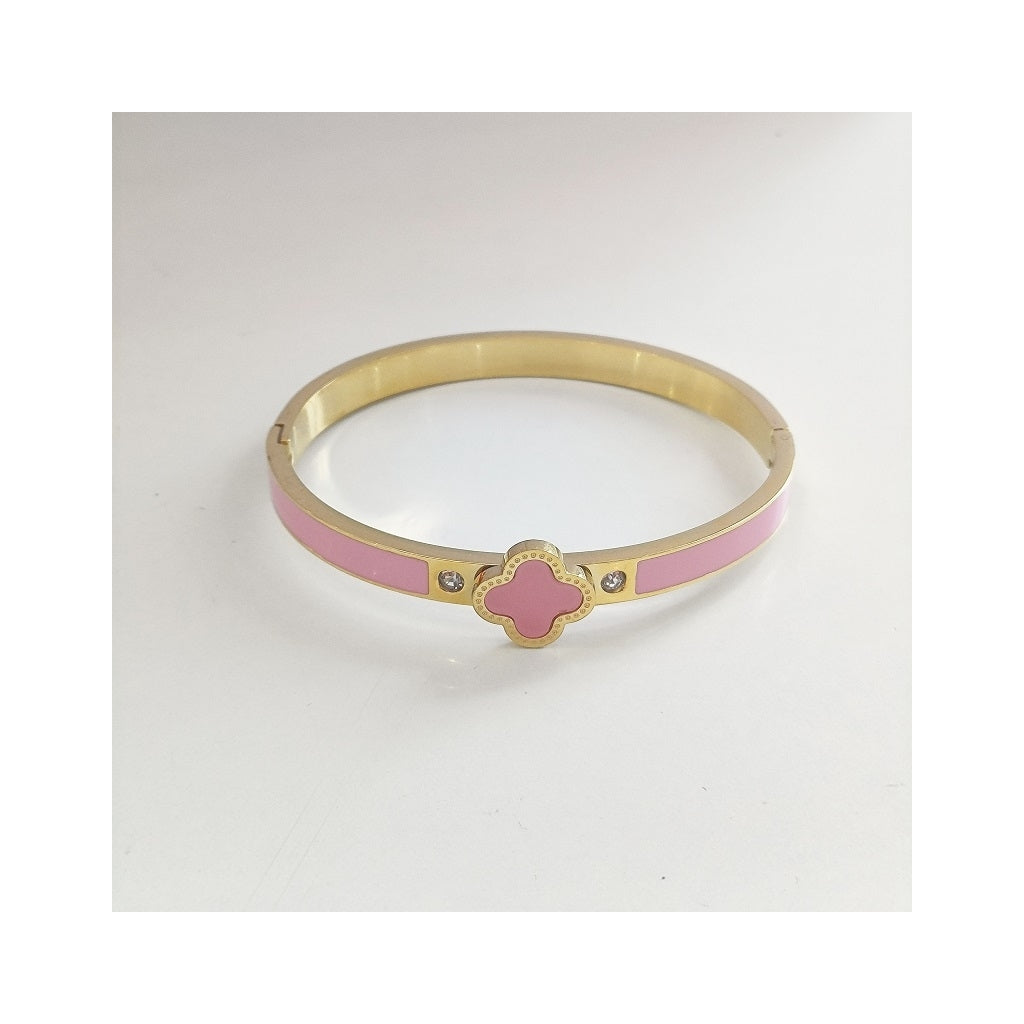 Endless Summer Clover Armbånd Lys rosa