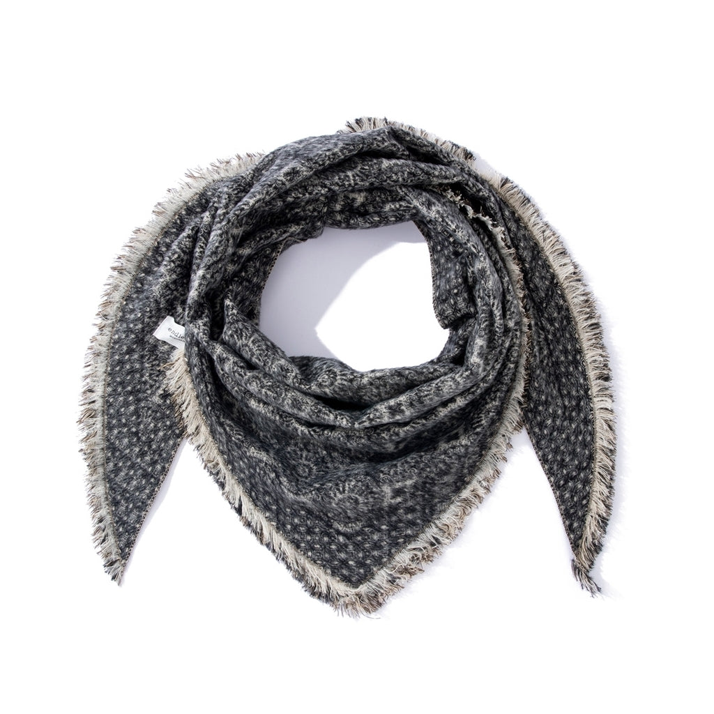 Endless Tibet Rag Skjerf Sort