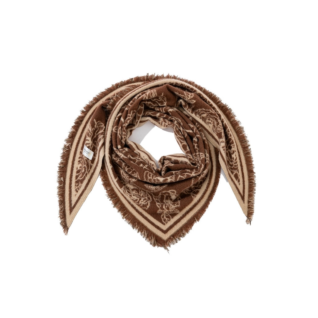 Endless Tibet Rag Skjerf Chocolate