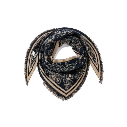 Endless Tibet Rag Skjerf Marine