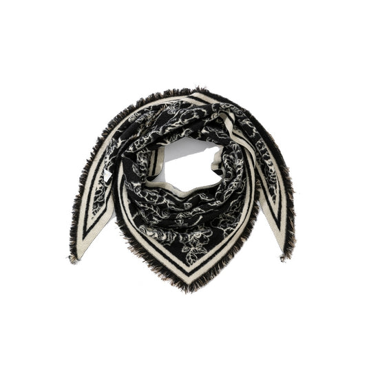 Endless Tibet Rag Skjerf Sort