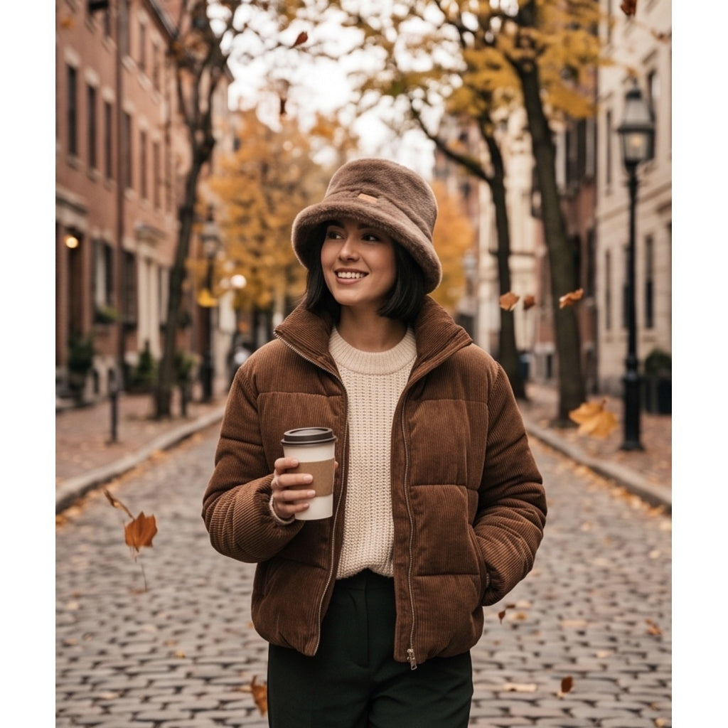 Endless Wen Cuffs Bøttehatter Taupe