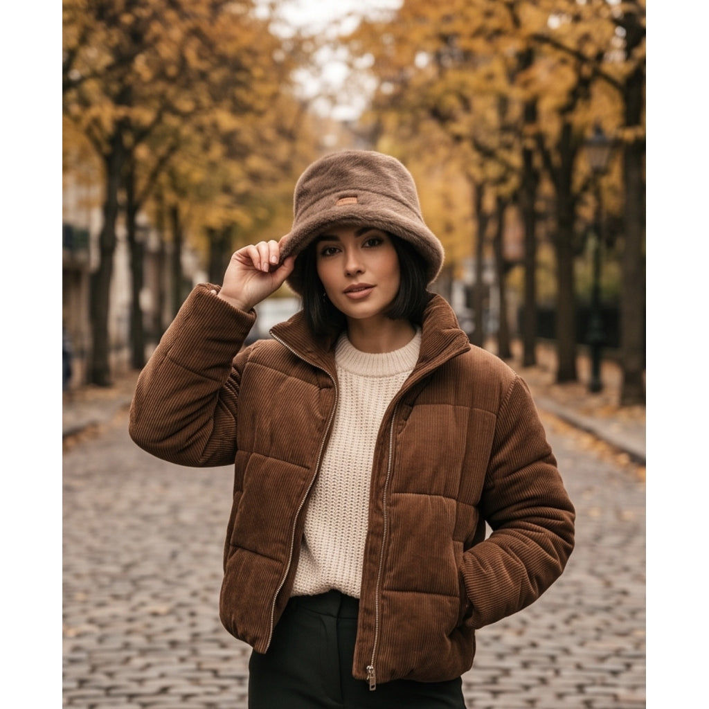 Endless Wen Cuffs Bøttehatter Taupe