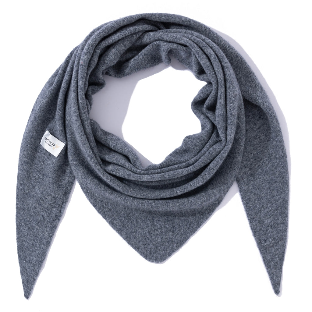 Endless Wool Sciarpa Skjerf Grå