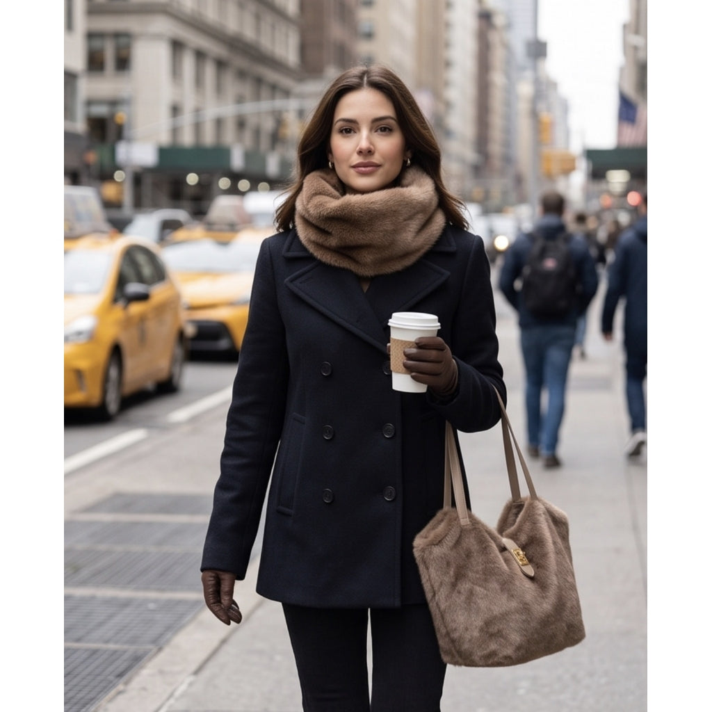 Endless Wul Buff Skjerf Taupe
