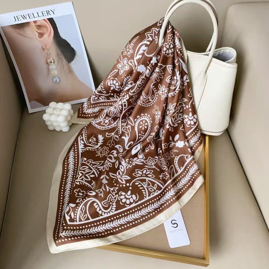 Endless bandana Bandanas Mørk brun