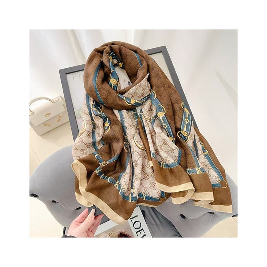 Endless skjerf Skjerf Brun