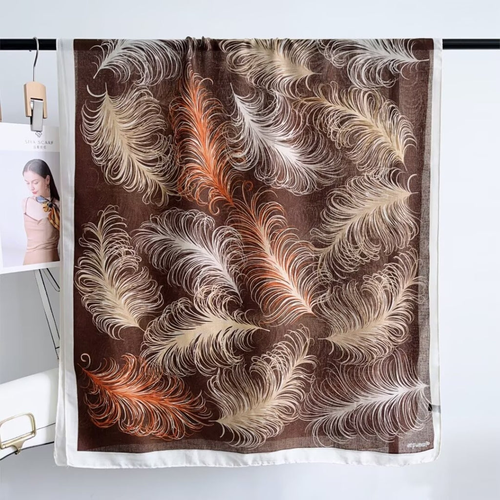 Endless skjerf Skjerf Brun