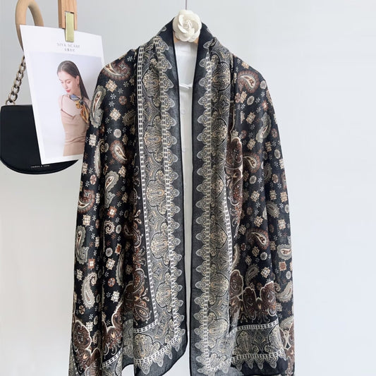 Endless skjerf Skjerf Sort