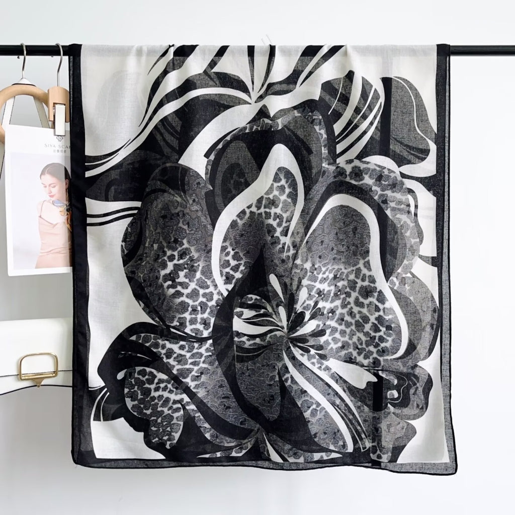 Endless skjerf Skjerf Sort