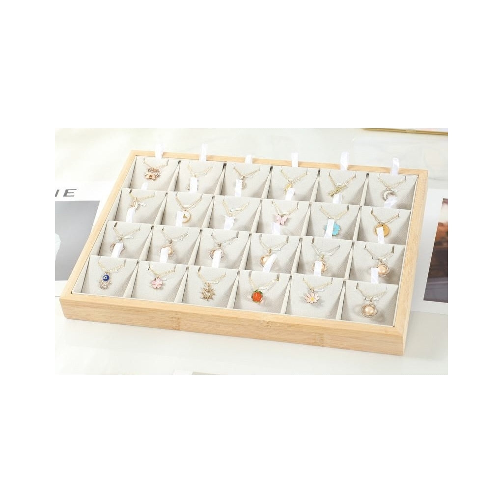 Endless smykke display Display Beige