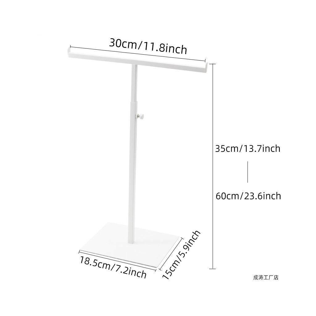 Endless stativ Display Hvit