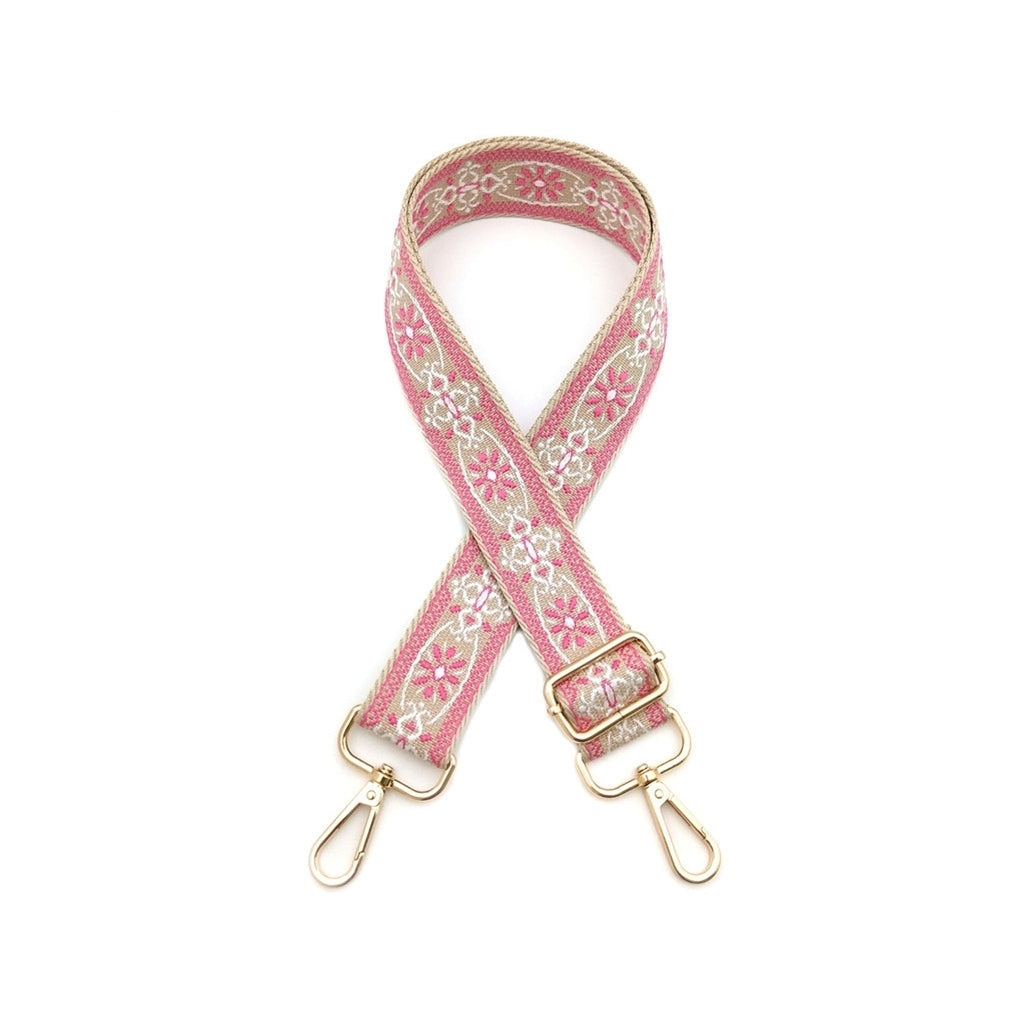 Endless veskestropper Veskerem Rosa Sand