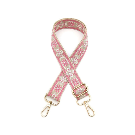 Endless veskestropper Veskerem Rosa Sand