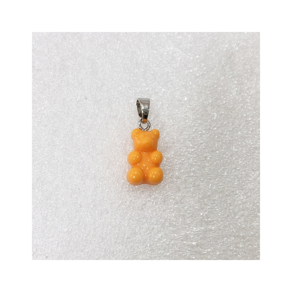 Endless Bear ice cream Charm Sølv-Orange