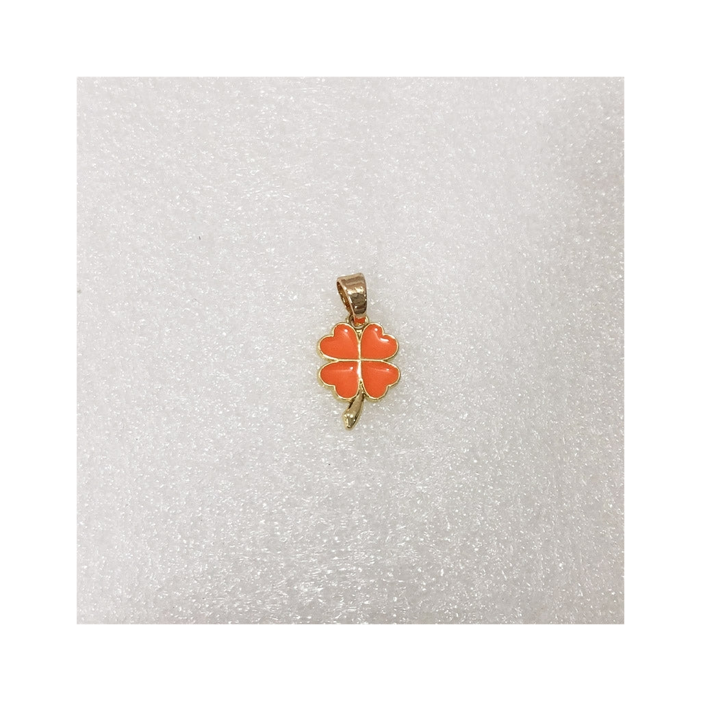 Endless Firkløver Charm orange