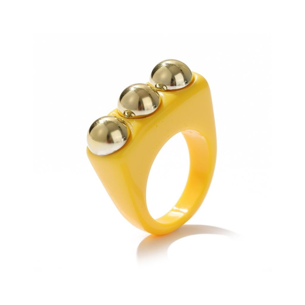 Endless Poppy Ring Gul